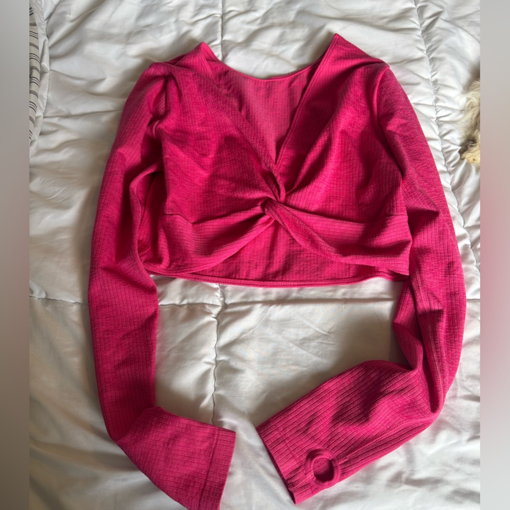 JoyLab Fuchsia Long Sleeve Top